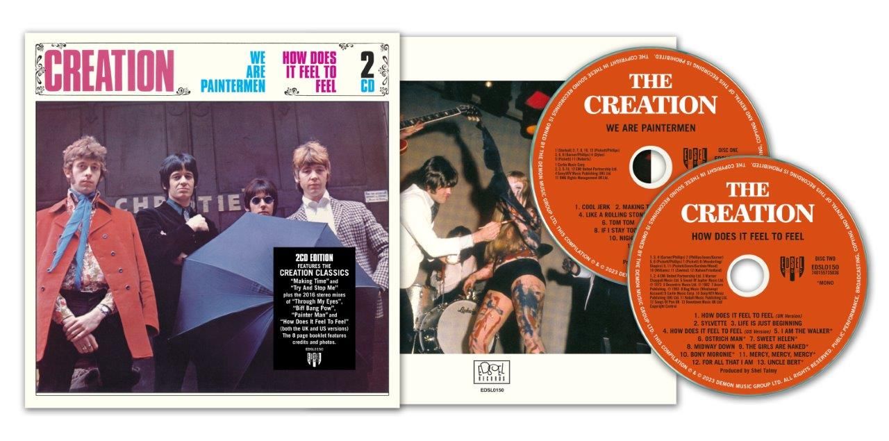 Creation (Uk) - We Are Paintermen + How Does It Feel To Feel - Import 2 CD Deluxe