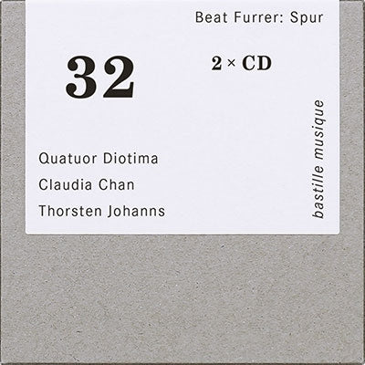 Quatuor Diotima - Furrer:Spur - Import 2 CD