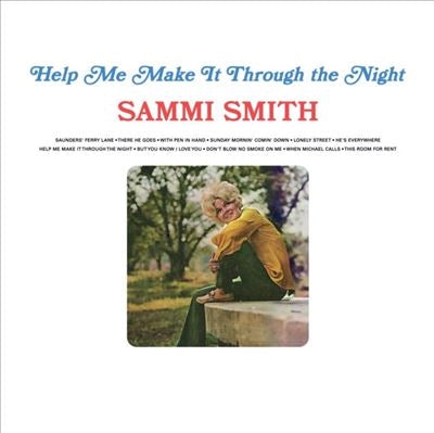 Sammi Smith - Help Me Make It Through The Night - Import Yellow And Red Splatter Vinyl LP Record