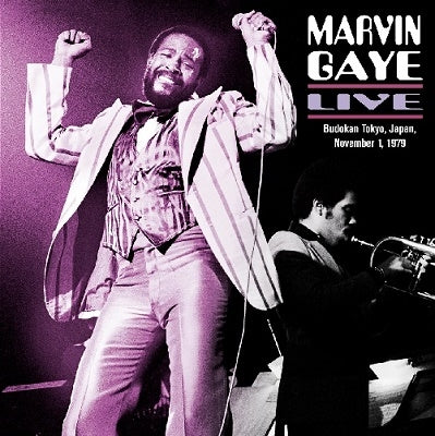 Marvin Gaye - Live - Budokan Tokyo. Japan. November 1. 1979-MARVIN GAYE - Import 2 Vinyl LP Record Bonus Track Limited Edition