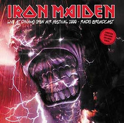 Iron Maiden - Live At Dynamo Open Air Festival 2000 - Radio Broadcast (Red Vinyl)-IRON MAIDEN - Import Vinyl LP Record Limited Edition