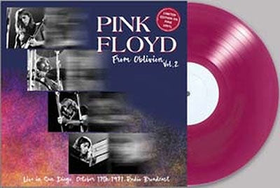 Pink Floyd - From Oblivion Vol.2 Live In San Diego, October 17th 1971 - Import Pink Vinyl LP Record Limited Edition