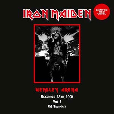Iron Maiden - Wembley Arena 1990 Vol. 1 - Import Red Vinyl LP Record Limited Edition