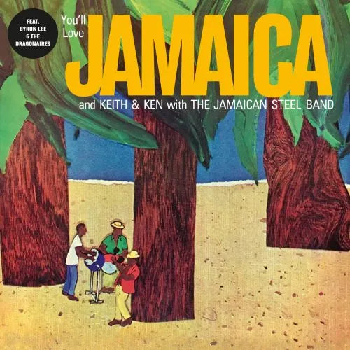 Keith & Ken With Jamaican Steel Band - You'Ll Love Jamaica - Import LP Record
