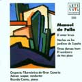 Manuel de Falla - de Falla:El Amor Brujo/Noches/El Sombrero de Tres Picos (1997):Adrian Leaper(cond)/Gran Canaria Philharmonic Orchestra - Import CD