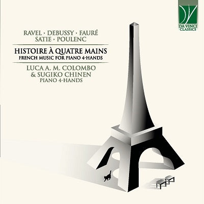 Colombo, Luca / Chinen, Sugiko - Histoire A Quatre Mains: French Music For Piano 4-Hands - Import CD
