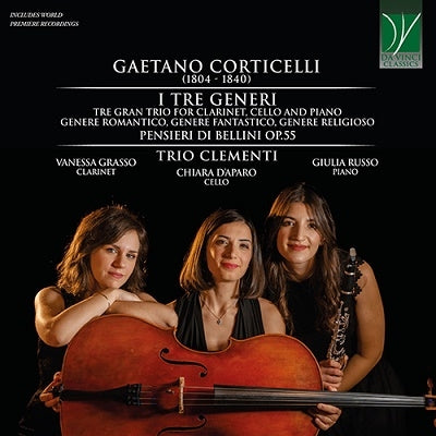 Trio Clementi - Corticelli: I Tre Generi, Tre Gran Trio For Clarinet, Cello And Piano, Pensieri-Trio Clementi - Import CD