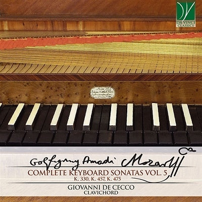 Giovanni De Cecco - Mozart: Complete Keyboard Sonatas Vol 5 - Import CD