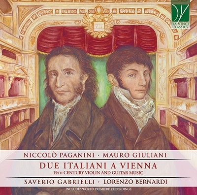 Saverio Gabrieli, Lorenzo Bernardi - Giuliani, Paganini: Due Italiani A Vienna-Gabrielli, Saverio / Bernardi, Lorenzo - Import CD