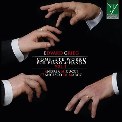 Andrea Bocelli, Francesco di Marco - Grieg: Complete Music For Piano 4-Hands Vol. 1-Micucci, Andrea/ Di Marco, Francesco - Import CD