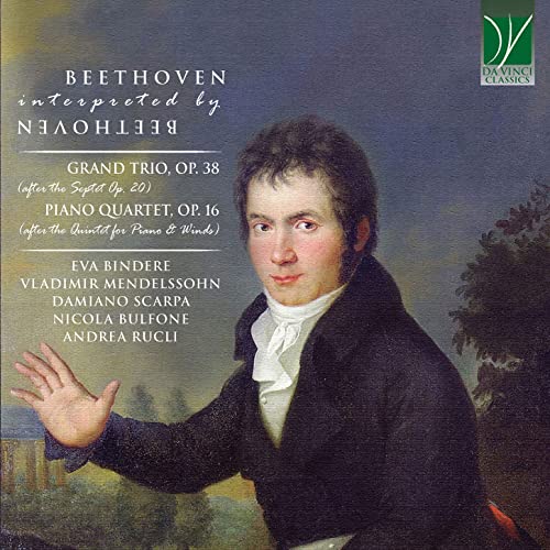 Beethoven (1770-1827) - (Clarinet Trio)septet, Piano Quartet: Bindere(Vn)V.mendelssohn(Va)Scarpa(Vc)Brufonr(Cl)Rucli(P) - Import CD