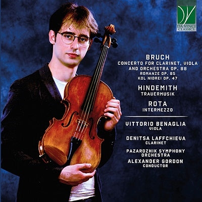 Bruch / Hindemith / Rota / Benaglia - Bruch / Hindemith / Rota: Music For Viola & Orchestra - Import CD