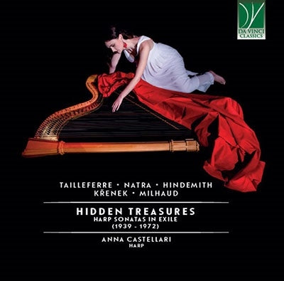 Anna Castellari - Anna Castellari: Hidden Treasures-Harp Sonatas In Exile - Import CD