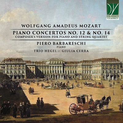 Piero Barbareschi - Mozart: Piano Concertos No.12 & No.14 (Piano Quintet Version Arranged by the Composer) - Import CD