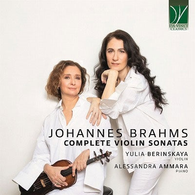 Yulia Berinskaya - Brahms: Complete Violin Sonatas - Import CD