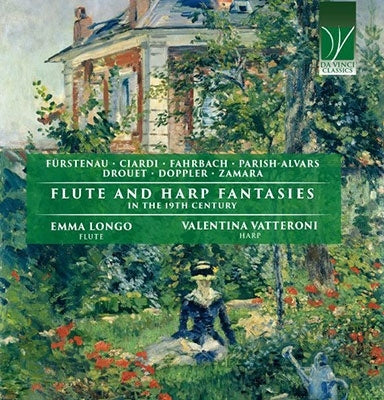 Emma Longo, Valentina Vatelloni - Flute & Harp Fantasies: Longo(Fl)Vatteroni(Hp) - Import CD