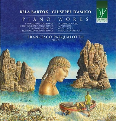Francesco Pasqualotto - Bartok (1881-1945) Piano Works : Pasqualotto +Giuseppe D'Amico - Import CD