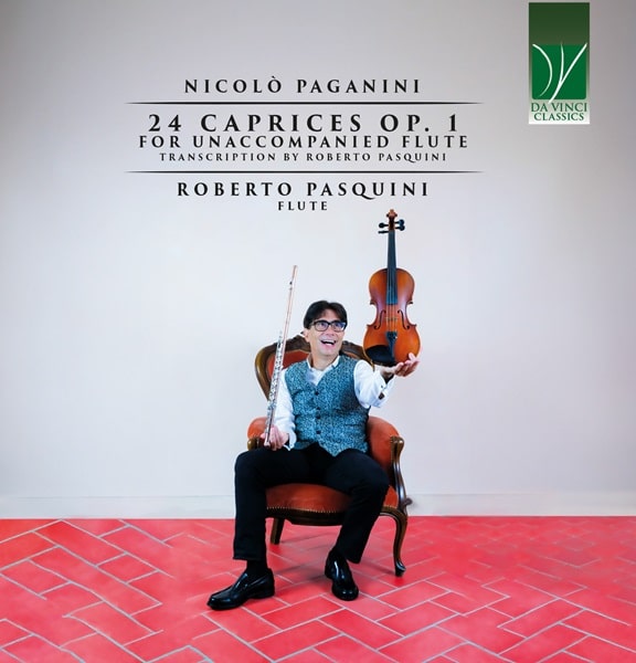 Roberto Pasquini - Paganini:24 Caprices Op.1 For Unaccompanied Flute - Import CD