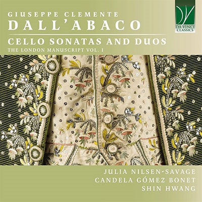 Dall'Abaco / Nilsen-Savage, Julia / Gomez Bonet - Giuseppe Clemente Dall'abaco: Cello Sonatas - Import CD