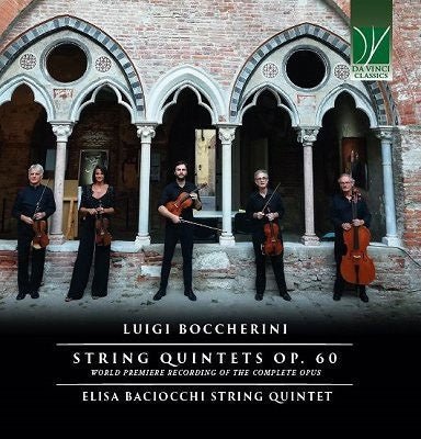 Elisa Baciocchi String Quintet - Boccherini:String Quintets Op.60 - Import 2 CD
