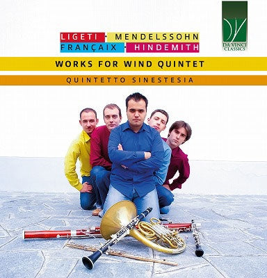 Quintetto Sinestesia - Ligeti / Francaix / Hindemith:Works For Wind Quintet - ImportCD