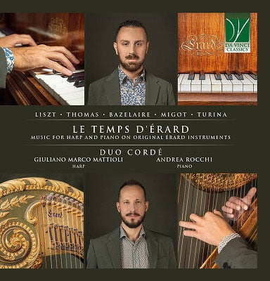 Giuliano Marco Mattioli - Le Temps D'Erard Music For Harp And Piano - Import CD