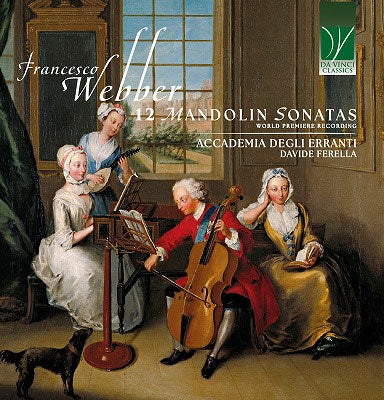 Davide | Accademia Degli Erranti Ferella - Francesco Webber: 12 Mandolin Sonatas - Import CD