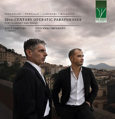 Luca Sartori - 19Th-Century Operatic Paraphrases For Clarinet And Piano - Import CD