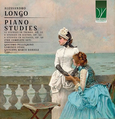 Giacomo Pellegrino、Lorenzo Stagy、Giuseppe Marco Daniele - Longo, Alessandro : Piano Studies - Import 2 CD