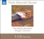 Maggini Quartet - P.Maxwell Davies: Naxos Quartets No.1-No.10 / Maggini Quartet - Import 5 CD Box Set