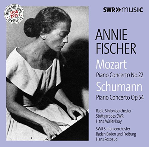 Annie Fischer - Mozart & Schumann: Piano Concertos - Import CD
