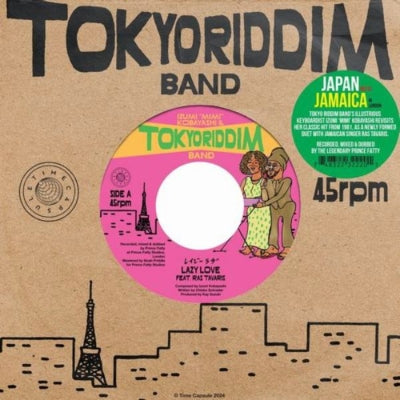 Izumi Mimi Kobayashi & Tokyo Riddim Band - Lazy Love Feat.Ras Tavaris - Import Vinyl 7 inch Single Record