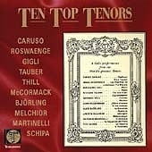 Various Artists - Top Ten Tenors Testament Klassisk - Import CD