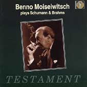 Schumann / Brahms - Fantasie, Fan.stucke / Handel: Moiwitsch Plays: - Import CD