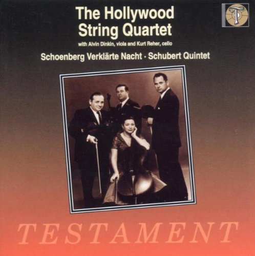 Hollywood String Quartet - Verklärte Nacht / String Quintet In C, D956 Testament Klassisk - Import CD