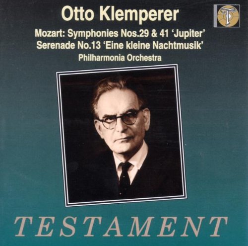 Mozart (1756-1791) - Sym.29, 41, Etc: Klemperer / Po - Import CD