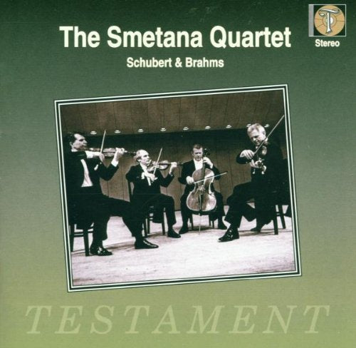 Smetana Quartet - String Quartet No. 3 Testament Klassisk - Import CD