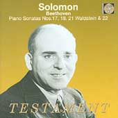 Solomon (1902-1988) - Piano Sonatas Testament Klassisk - Import CD