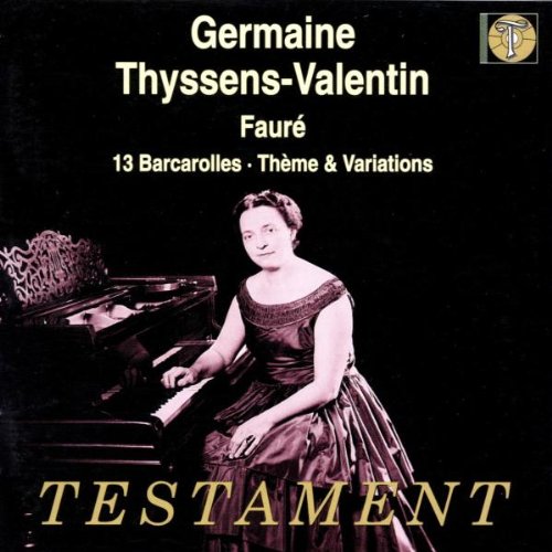 Gerard Souzay - Barcarolles Testament Klassisk - Import CD