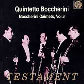 Quintetto Boccherini - Quintets Opp.18 / 10 / 2 Testament Klassisk - Import CD