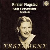 Kirsten Flagstad - 16 Songs / 11 Songs Testament Klassisk - Import CD