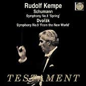 Rudolf Kempe - Schumann: Symphony no 1; Dvorak: Symphony no 9 / Kempe - Import CD