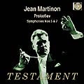Prokofiev (1891-1953) - Sym.5, 7: Martinon / / Paris Conservatory.o - Import CD