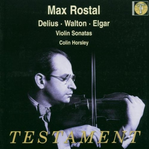 Elgar / Walton - Violin Sonata: Rostal(Vn)horsley(P)+delius: Sonata.2 - Import CD