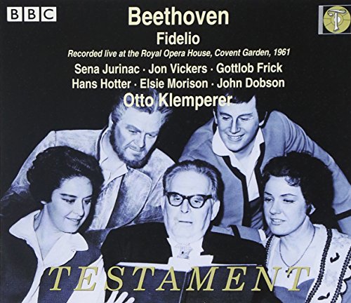 Beethoven (1770-1827) - Fidelio: Klemperer / Royal Operahouse, Jurinac, Vickers, Frick, Hotter, Etc - Import 2 CD