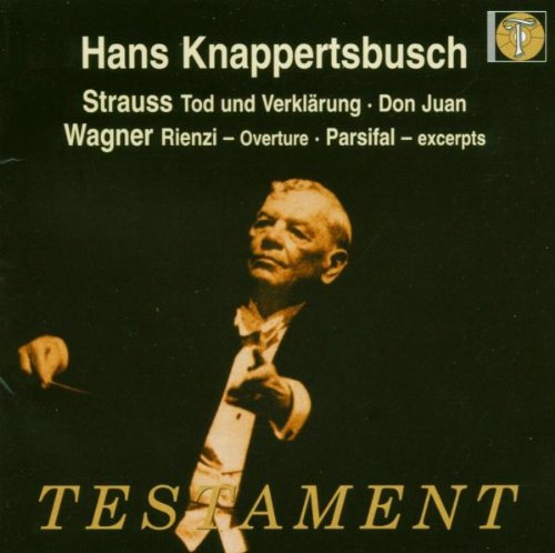 Hans Knappertsbusch - Tod Und Verklärung Testament Klassisk - Import CD