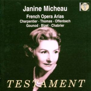 Janine Micheau - French Opera Arias Testament Klassisk - Import CD
