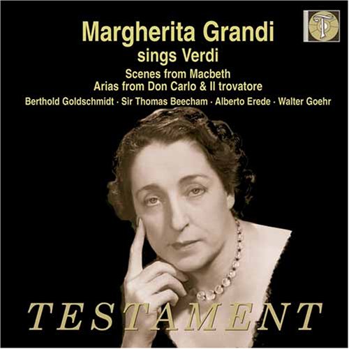 Verdi (1813-1901) - Opera Arias, Scenes: Grandi(S) - Import CD