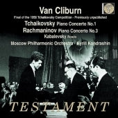 Van Cliburn - Tchaikovsky: Piano Concerto No.1; Rachmaninov: Piano Concerto No.3; Kabalevsky: Rondo - Import CD