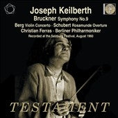 Joseph Keilberth - Violin Concerto Testament Klassisk - Import 2 CD